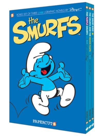 Cover for Yvan Delporte · The Smurfs Graphic Novels Boxed Set: Vol. #1 - 3 (Paperback Bog) (2011)