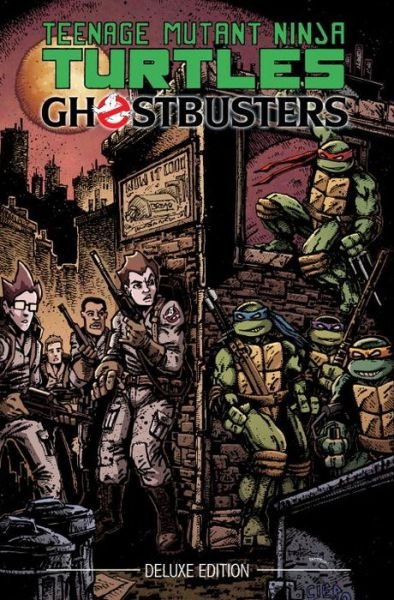 Cover for Erik Burnham · Teenage Mutant Ninja Turtles / Ghostbusters Deluxe Edition - TMNT / Ghostbusters (Hardcover Book) [Special edition] (2017)