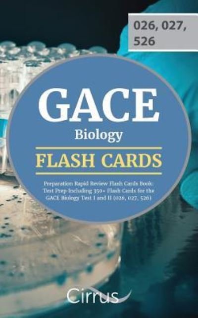 Cover for Gace Biology Exam Prep Team · GACE Biology Preparation Rapid Review Flash Cards Book (Paperback Book) (2017)