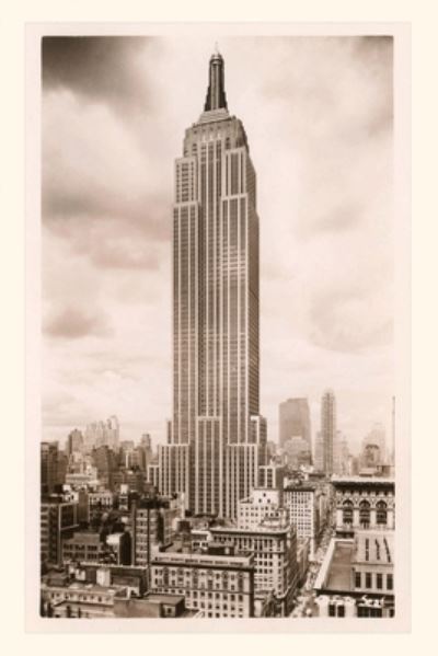 Cover for Found Image Press · Vintage Journal Empire State Building (Book) (2022)