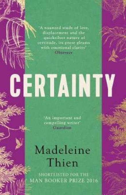 Cover for Madeleine Thien · Certainty (Pocketbok) (2017)