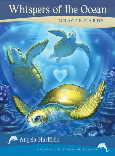 Cover for Hartfield, Angela (Angela Hartfield) · Whispers of the Ocean Oracle Cards (Book) (2019)