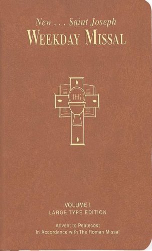St. Joseph Weekday Missal: Large Type Edition - Bcl - Libros - Catholic Book Publishing Corp - 9781937913731 - 1 de octubre de 2013