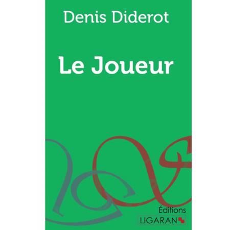 Cover for Denis Diderot · Le Joueur (Paperback Book) (2015)