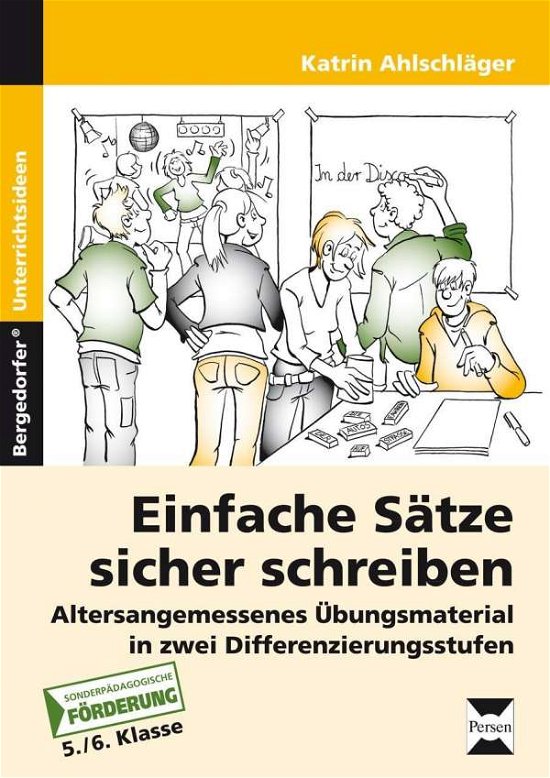 Cover for Ahlschläger · Einfache Sätze sicher schr. (Bok)