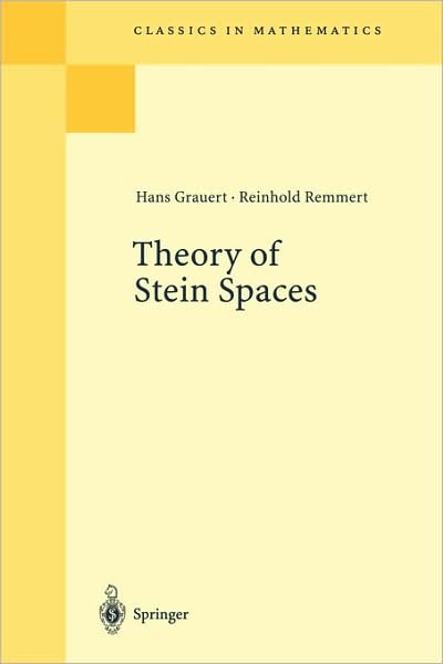 Cover for Hans Grauert · Theory of Stein Spaces - Classics in Mathematics (Paperback Bog) [Reprint of the 1st ed. New York 1979 edition] (2003)