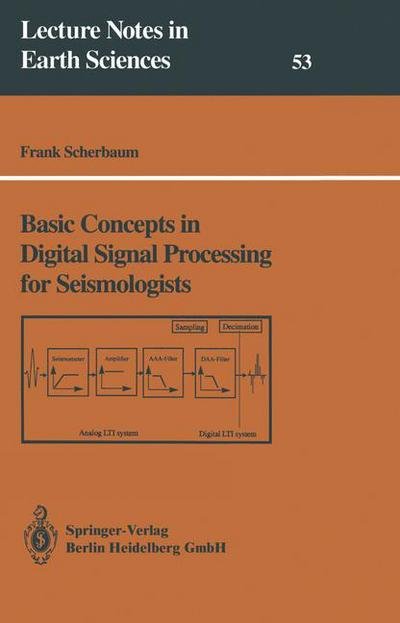 Cover for Frank Scherbaum · Basic Concepts in Digital Signal Processing for Seismologists - Lecture Notes in Earth Sciences (Paperback Book) (1994)