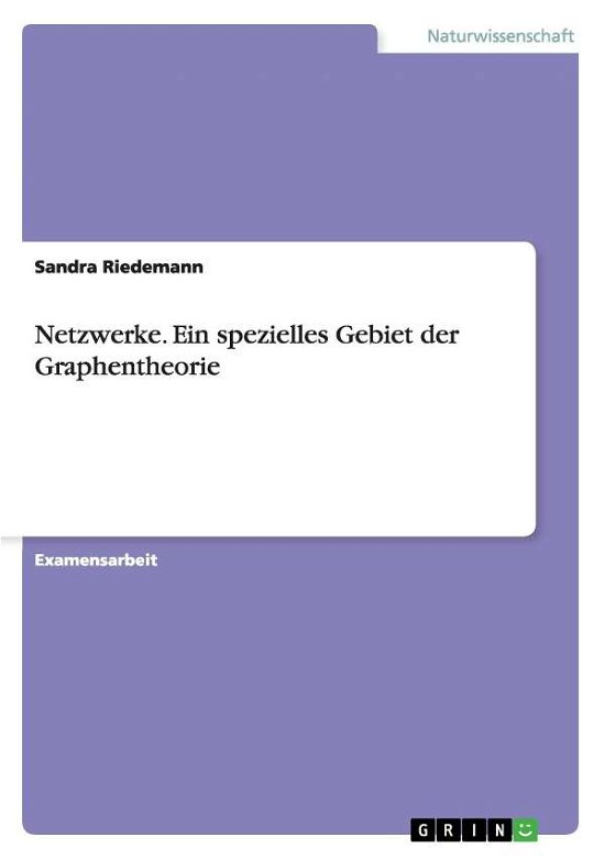 Cover for Riedemann · Netzwerke (Bok)