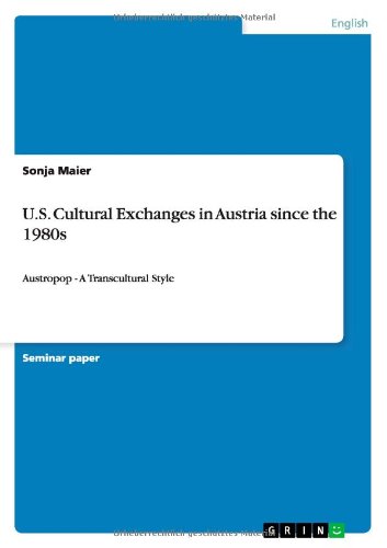 Cover for Maier · U.S. Cultural Exchanges in Austri (Paperback Book) (2010)