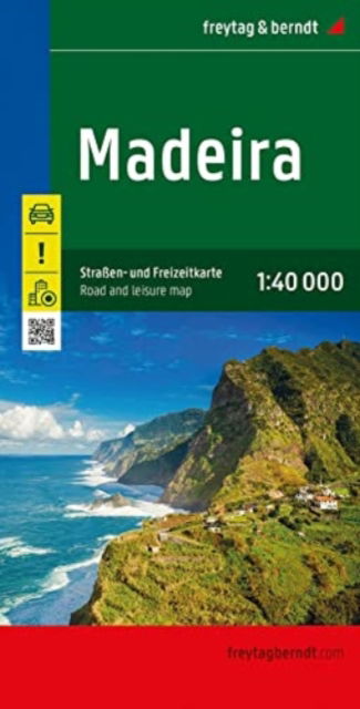 Cover for Freytag &amp; Berndt · Freytag &amp; Berndt Road Map: Madeira (Hardcover Book) (2024)