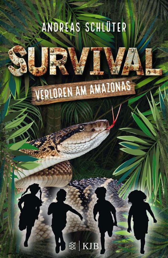 Cover for Schlüter · Survival - Verloren am Amazona (Bok)