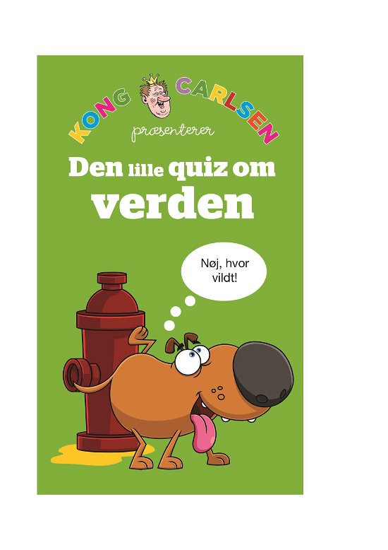 Cover for Kong Carlsen · Kong Carlsen: Kong Carlsen - Den lille quiz om verden (kolli 5) (Heftet bok) [1. utgave] (2023)