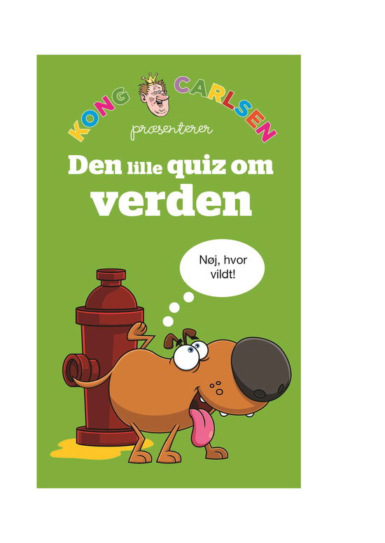 Cover for Kong Carlsen · Kong Carlsen: Kong Carlsen - Den lille quiz om verden (kolli 5) (Poketbok) [1:a utgåva] (2023)