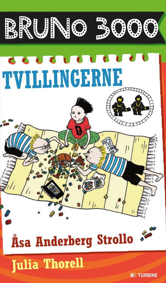 Cover for Åsa Anderberg Strollo · Bruno 3000 - Tvillingerne (Gebundenes Buch) [1. Ausgabe] (2016)