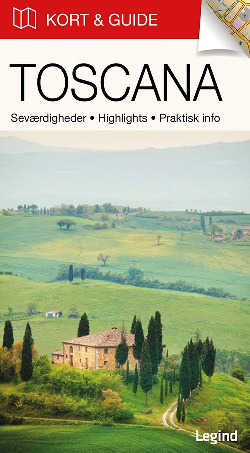 Cover for Eva Tangø-Brandt · Kort &amp; Guide: Kort &amp; Guide - Toscana (Bog) [1. udgave] (2018)