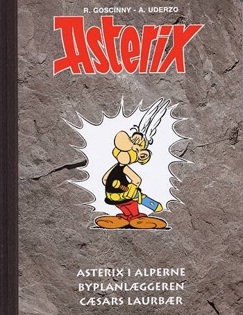 Cover for René Goscinny · Asterix nr 6 - den komplette samling Asterix i Alperne Byplanlæggeren (Indbundet Bog) [1. udgave] (2002)