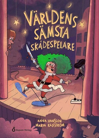 Cover for Anna Hansson · Världens sämsta skådespelare (Hardcover Book) [Ned edition] (2025)