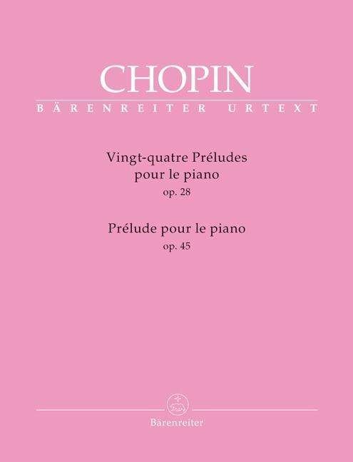 Cover for Chopin · Vingt-quatre Préludes, Klavier, (Buch)