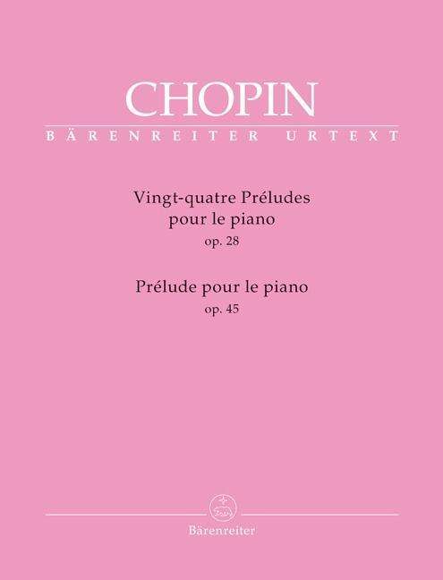 Vingt-quatre Préludes, Klavier, - Chopin - Książki -  - 9790006530731 - 