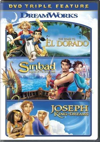 Cover for Road to El Dorado / Sinbad: Legend of Seven Seas (DVD) (2014)