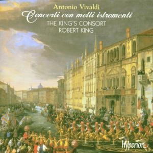 Cover for Robert King the Kings Consor · Vivaldi Concerti Con Molti is (CD) (1999)