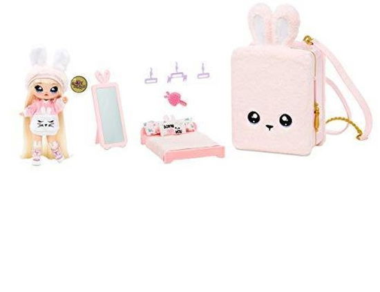 Cover for Mga · Na! Na! Na! Surprise 3-in-1 Backpack Bedroom Playset - Pink Bunny (Toys) (2022)