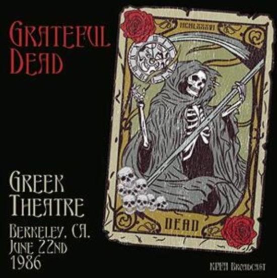 Greek Theatre. Berkeley. Ca. June 22nd 1986. Kpfa Broadcast - Grateful Dead - Musiikki - STRAY CAT - 0637740908732 - perjantai 11. syyskuuta 2020