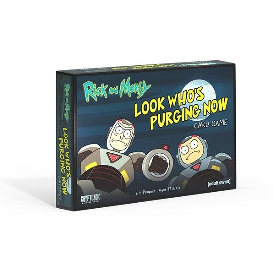 Rick and Morty Look Whos Purging Now Card Game - Rick and Morty - Brettspill - RICK AND MORTY - 0814552027732 - 