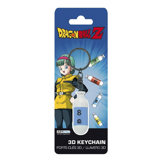 Cover for Dragon Ball · Blue Capsule Corp. 3D Keychain-3d Keychain (N/A)