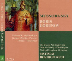 Cover for Rostropovich Mstislav · Boris Godunov (CD)