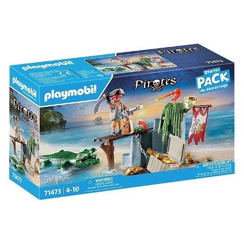 Cover for Playmobil · Playmobil Pirates Piraat met Alligator - 71473 (Leksaker)