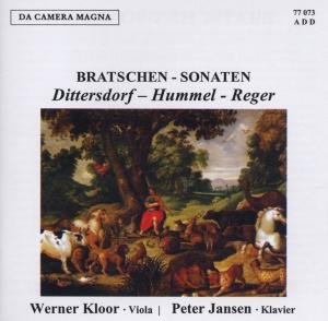 Sons for Viola - Dittersdorf / Hummel / Reger / Kloor - Muziek - DCAM - 4011563770732 - 2012