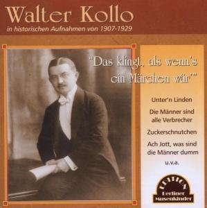 Das Klingt,als Wenns Ein Märchen Wär - V/A - Música - EDIT.BERLINER MUSENKINDER - 4012772052732 - 18 de junho de 2003