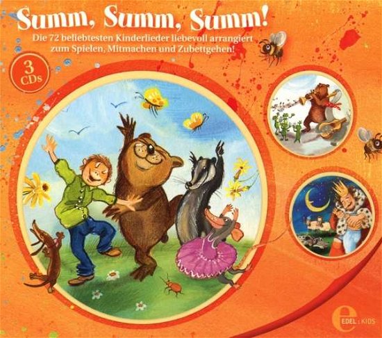 Cover for Summ,summ,summ-kinderliederbox (CD) (2017)