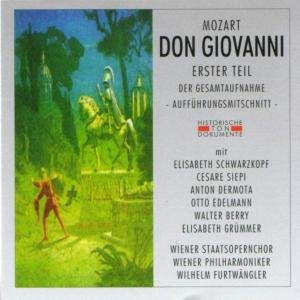 Don Giovanni-erster Teil - Wiener Staatsopernchor / Wiener Philharmoniker - Music - CANTUS LINE - 4032250062732 - April 11, 2005