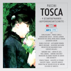 Tosca-mp 3 - Puccini G. - Musik - CANTUS LINE - 4032250103732 - 6 januari 2020