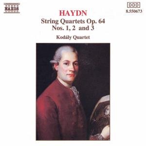 HAYDN: String 4tet Op.64,1-3 - Kodaly-quartett - Musik - Naxos - 4891030506732 - 17. maj 1993
