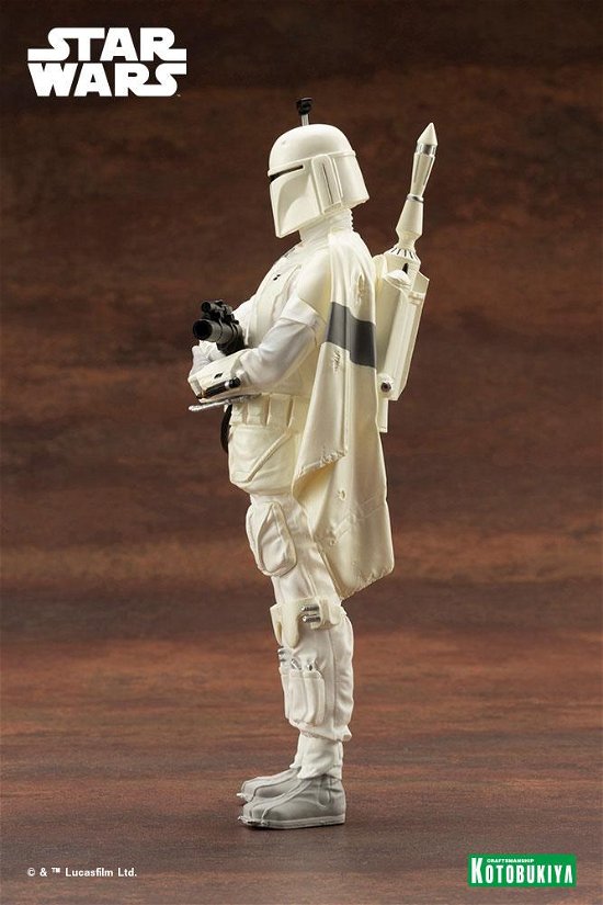 Cover for Star Wars · Star Wars ARTFX+ Statue 1/10 Boba Fett White Armor (Leksaker) (2022)