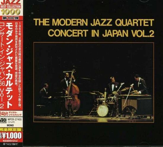 Concert In Japan Vol.2 - Modern Jazz Quartet - Musik - WARNER - 4943674153732 - 20. November 2013