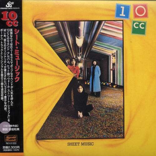 Cover for 10cc · Sheet Music (CD) [Limited edition] (2004)