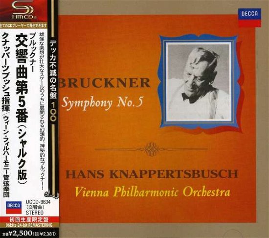 Cover for A. Bruckner · Symphony No.5 (CD) [Limited edition] (2008)
