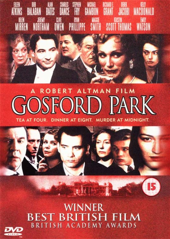 Gosford Park - Gosford Park [edizione: Regno - Film - Entertainment In Film - 5017239191732 - 23. september 2002
