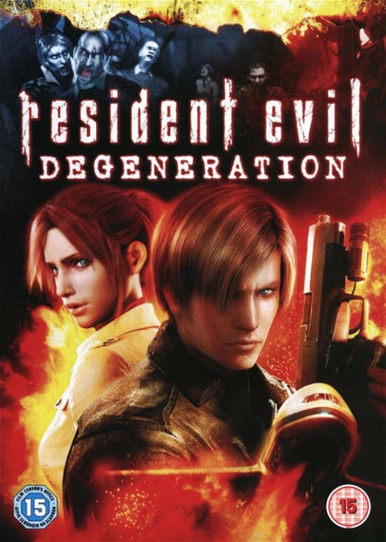 Cover for Resident Evil - Degeneration (DVD) (2009)