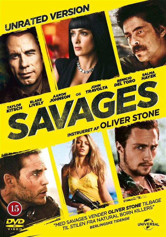 Cover for Savages (DVD) (2013)