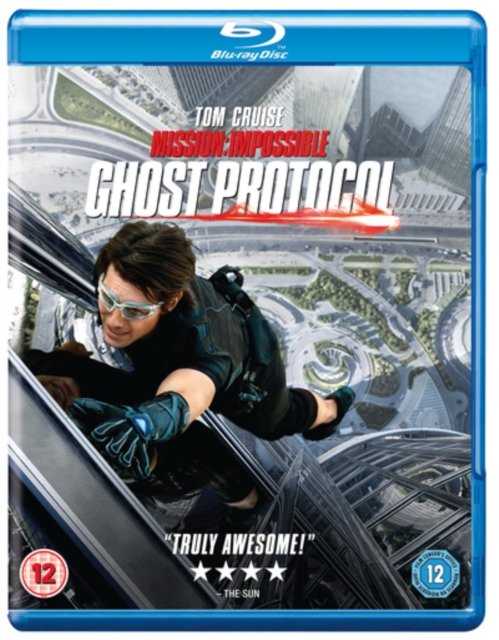 Cover for Mission Impossible Ghost Protocol BD · Mission Impossible 4 - Ghost Protocol (Blu-ray) (2014)