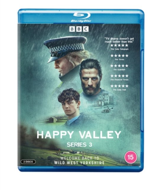 Cover for Happy Valley Series 3 BD · Happy Valley: Series 3 (Blu-ray) (2023)