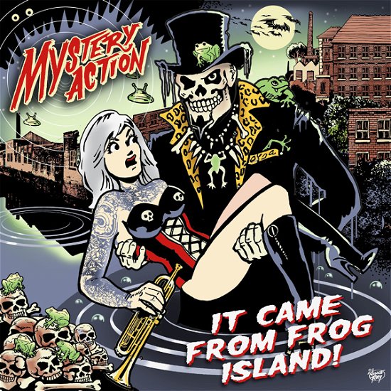 It Came from Frog Island [green Vinyl] - Mystery Action - Musiikki - CADIZ - HOODOO VOODOO RECORDS - 5051565221732 - perjantai 5. huhtikuuta 2024