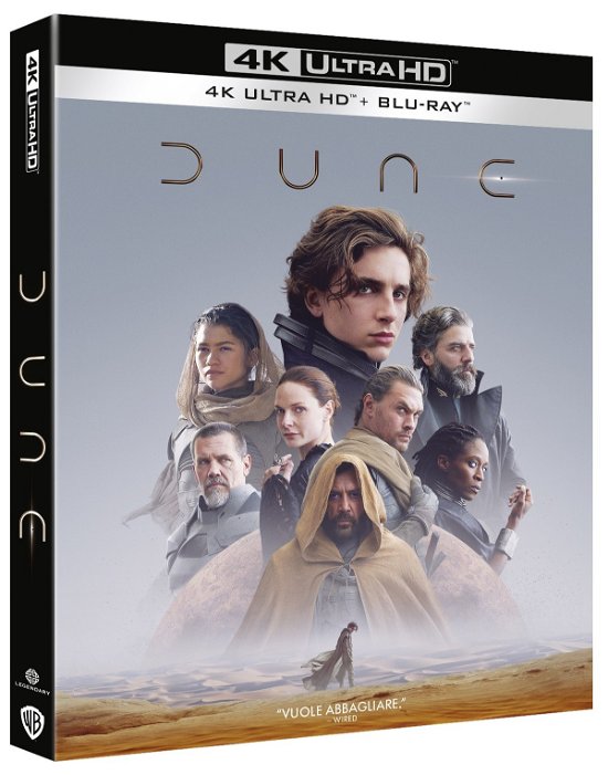 Cover for Dune (4k Ultra Hd+blu-ray) (Blu-ray) (2021)