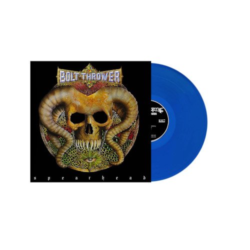 Cover for Bolt Thrower · Spearhead / Cenotaph (Blue Vinyl LP) (LP) (2023)