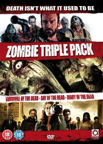 Cover for Zombies Triple Pack · Survival Of The Dead / Day Of The Dead / Diary Of The Dead (DVD) (2010)